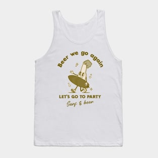 surf and beer Tank Top